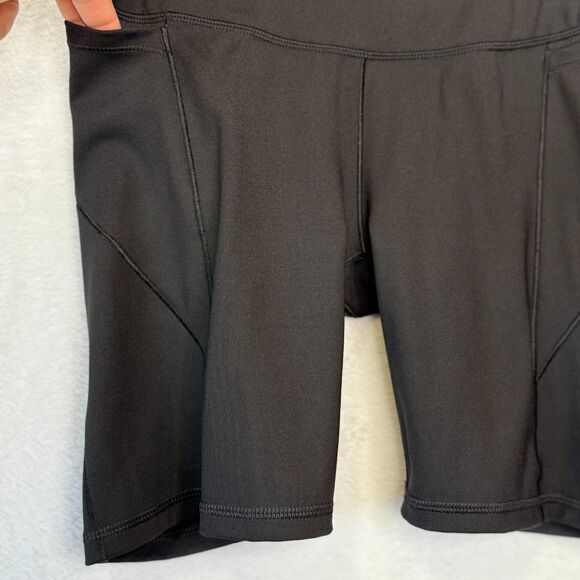 CALIA Women's 7" Essential High-Rise Bike Short Pure Black Size S Powersculpt - Picture 3 of 14